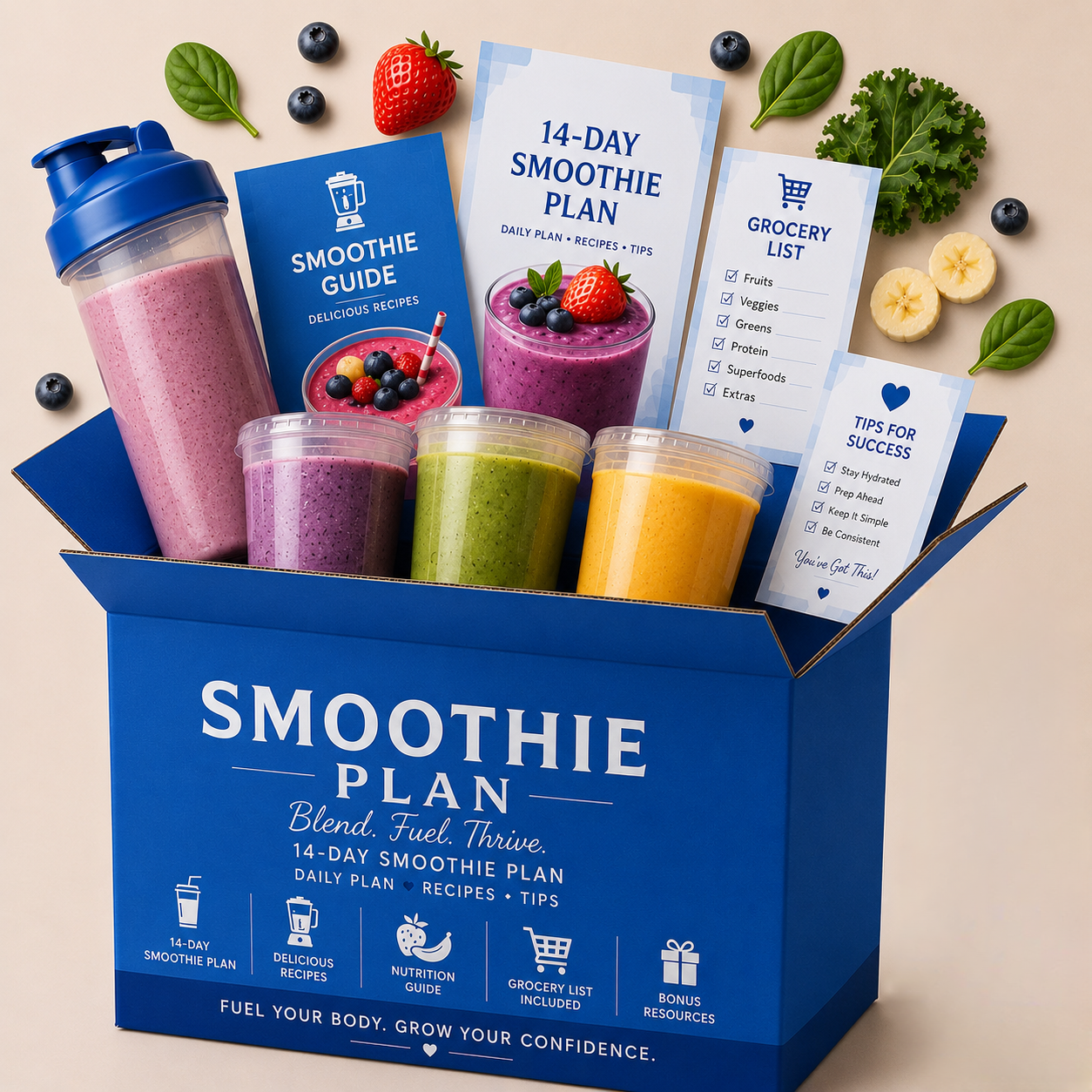 SP Blue berry Smoothie Plan 14D